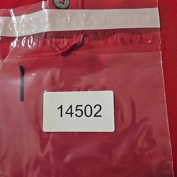 Footjoy FJ Polo Shirt Men Large Short Sleeve Red - Texas Golf‎ - Picture 11 of 11